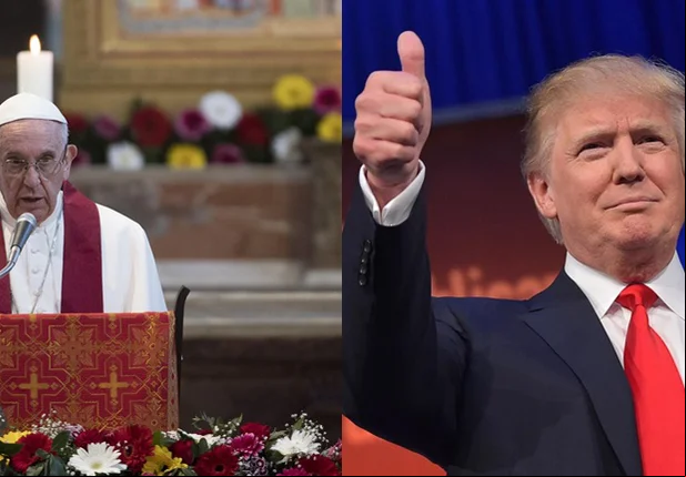 Papa Francisco e Donald Trump