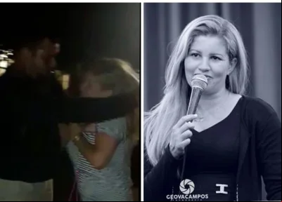 Pastora Albeani Santos é flagrada pelo marido em motel