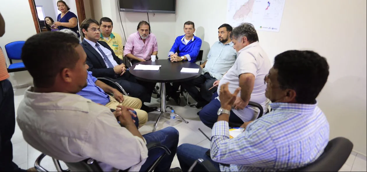 Reunião da sede da Strans em Teresina