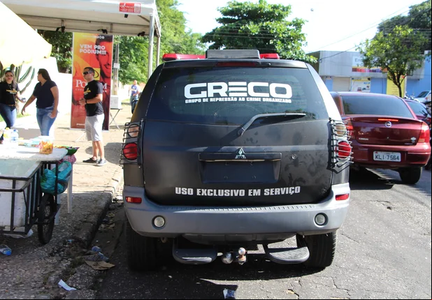 Viatura da GRECO na UESPI