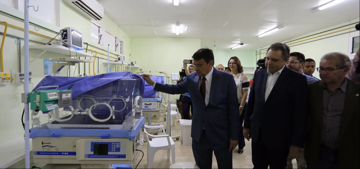 Governador Wellington Dias inaugura UTI neonatal na Maternida Evangelina Rosa