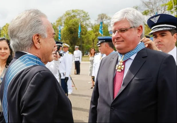Michel Temer e Rodrigo Janot