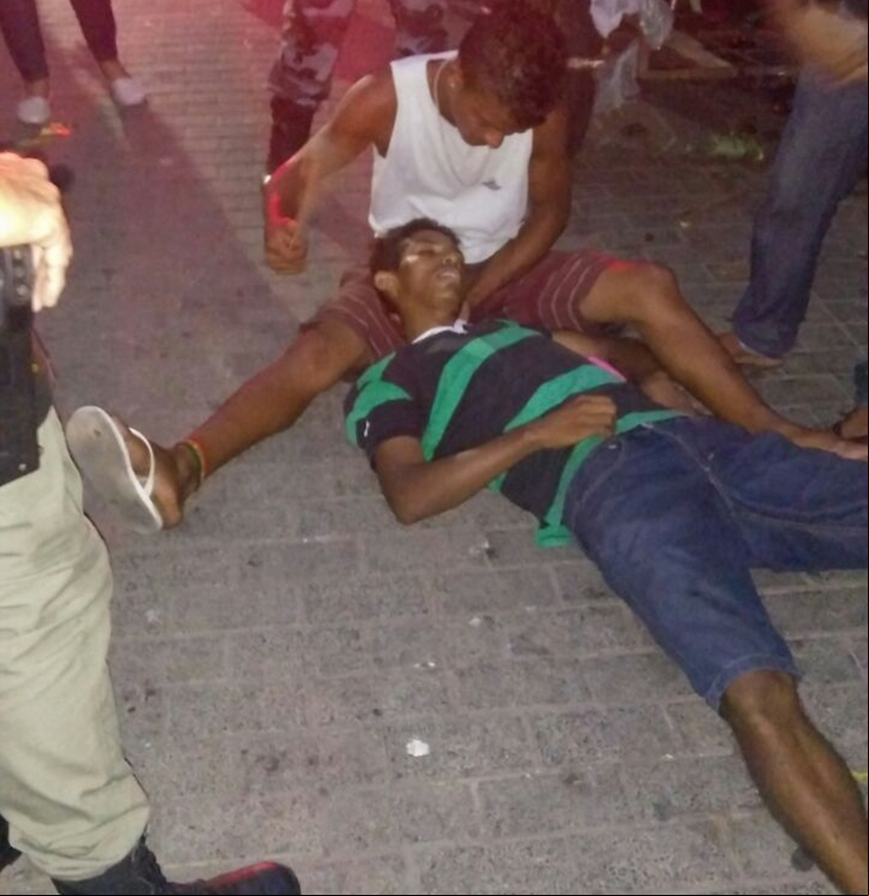 Jovem é morto na Praça Saraiva
