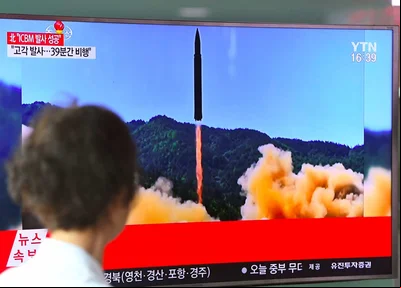 Coreia do norte testa míssil internacional