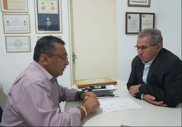 Vereador Dudu e Assis Carvalho