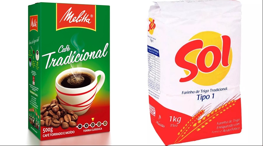 Café Mellita e farinha de trigo Sol