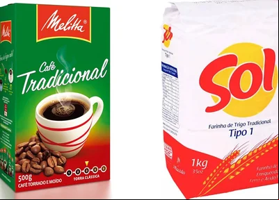 Café Mellita e farinha de trigo Sol
