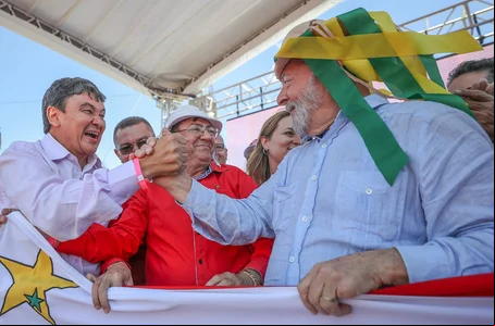 Wellington Dias e Lula