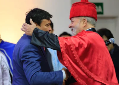 Governador Wellington Dias e o ex-presidente Lula