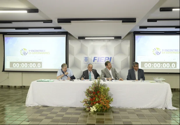 Ex-governadores do Piauí falam das experiências na gestão