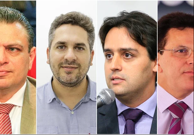 Gessivaldo Isaias, Pablo Santos, Flávio Nogueira e Zé Santana