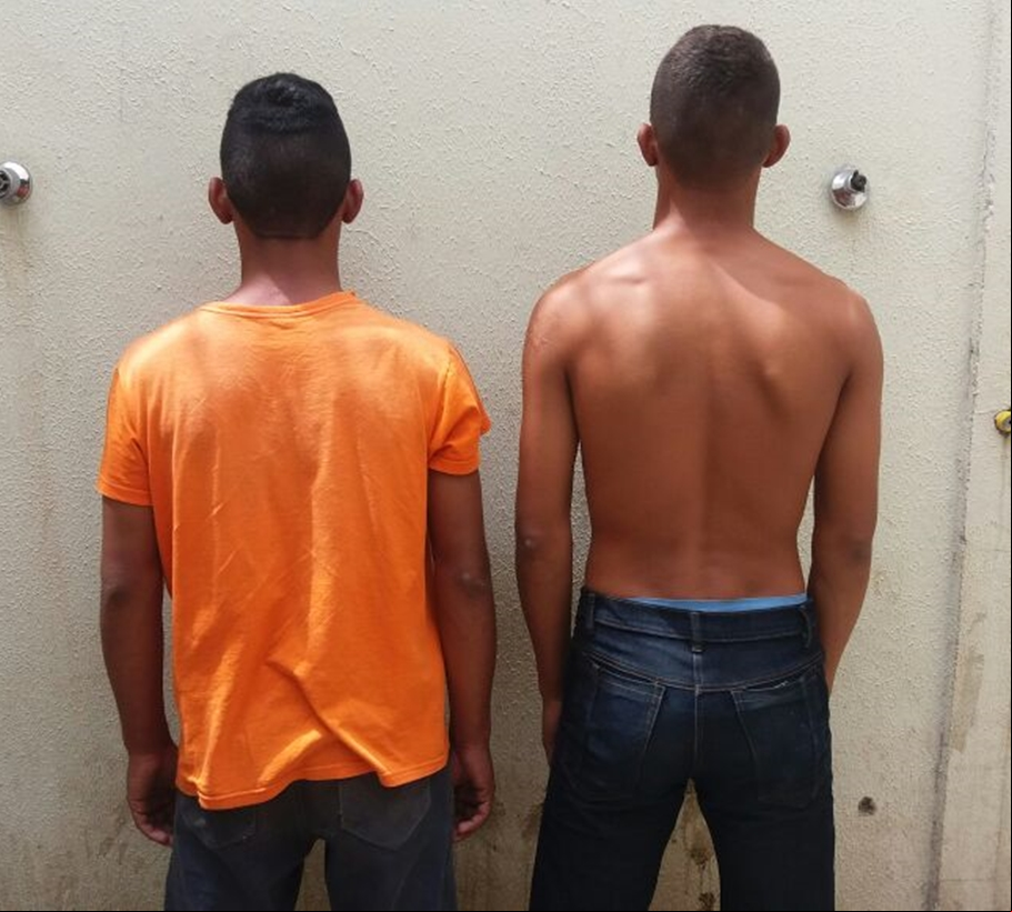 Menores apreendidos
