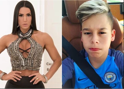 Gracyanne e Danielzinho