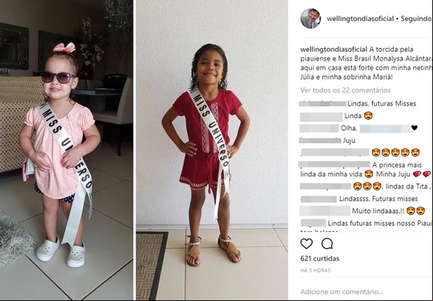 Foto publicada na rede social