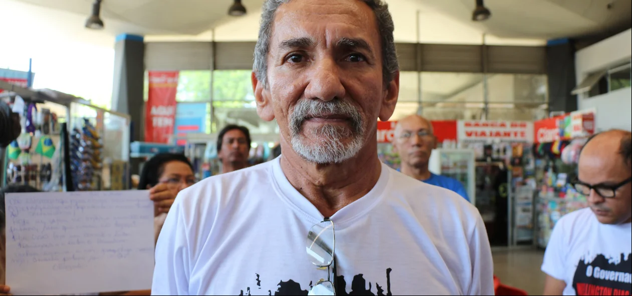 Presidente da Associação dos Comerciantes do Terminal Rodoviário