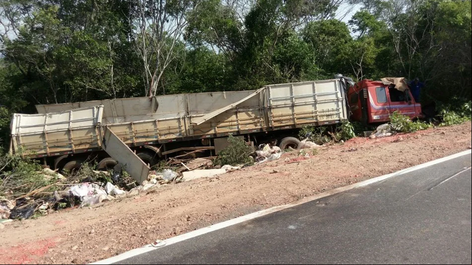 No acidente não houve vítimas