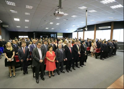 Personalidades homenageadas pelo TRT