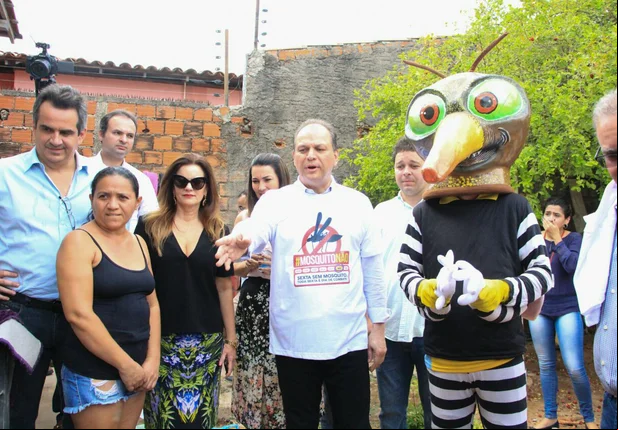 Ministro Ricardo Barros em visita a cidade de Teresina