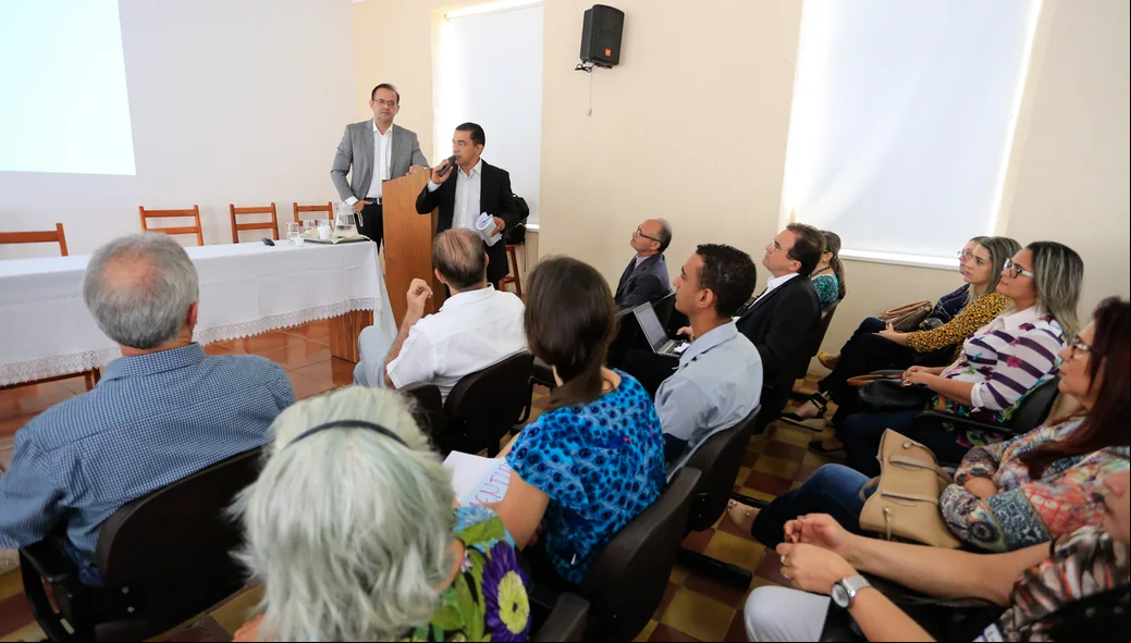 Audiência onde foi apresentado o relatório 