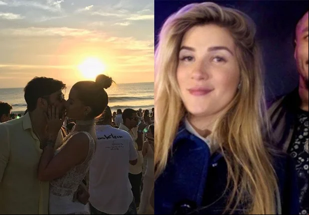 Aline Gotschalg apresenta o novo namorado
