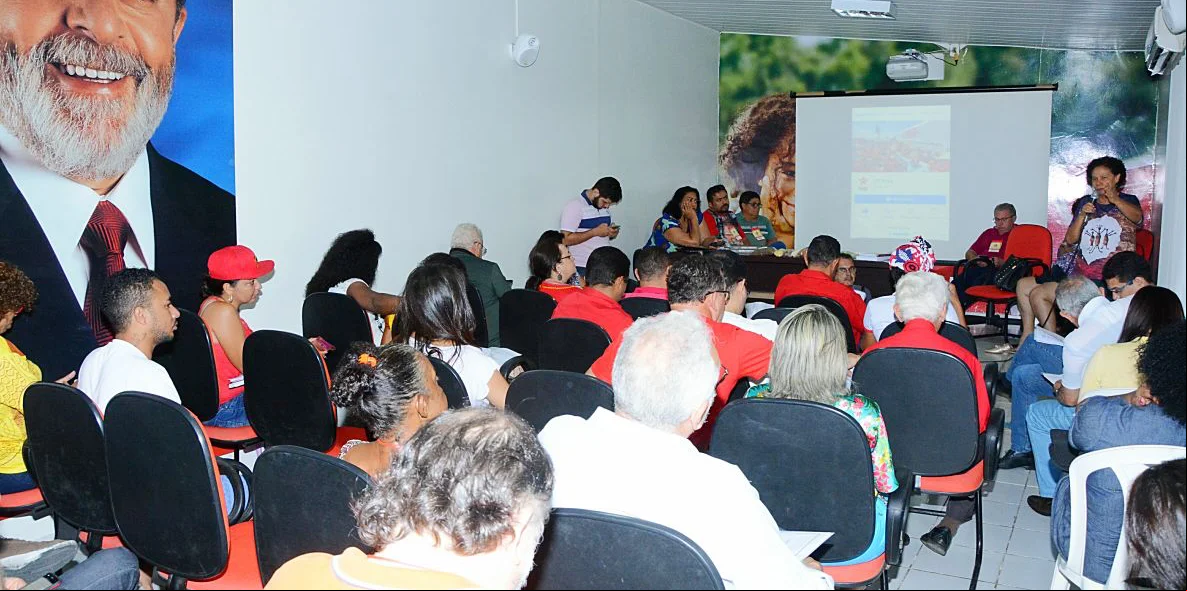Encontro estadual do PT Piauí em Teresina 