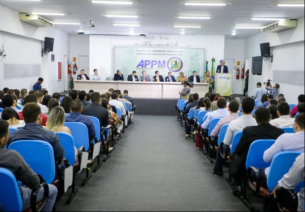 Aula inaugural dos novos agentes penitenciários do Piauí