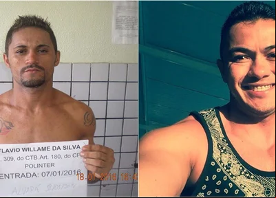 Flávio Willame e Cabo Claudemir