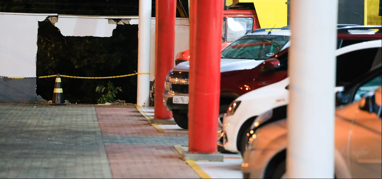 Acidente no Show Auto Mall em Teresina 