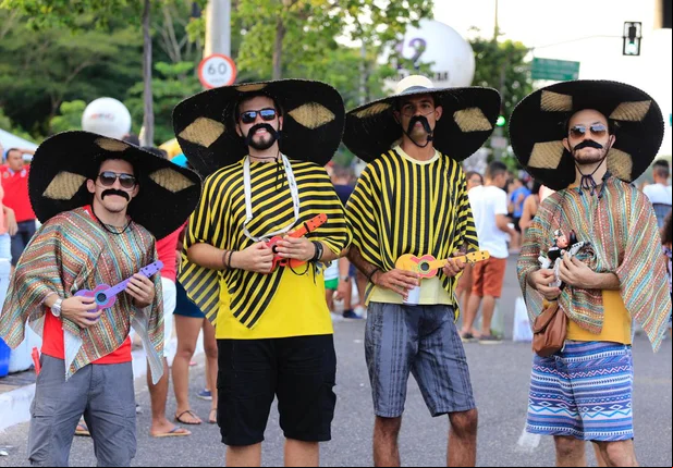 Confira as fantasias mais criativas no Corso de Teresina