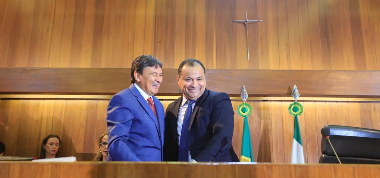 Wellington Dias e Evaldo Gomes