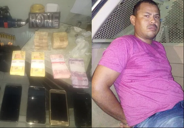 Assaltante de banco é preso em ação da PM em Teresina
