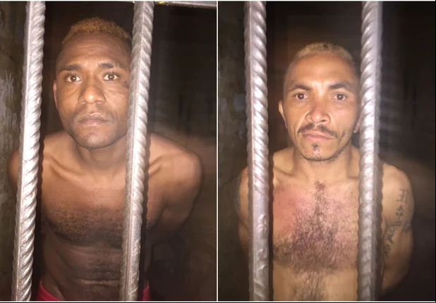 Zé Gotinha e Blade foram presos pelos policiais militares de União