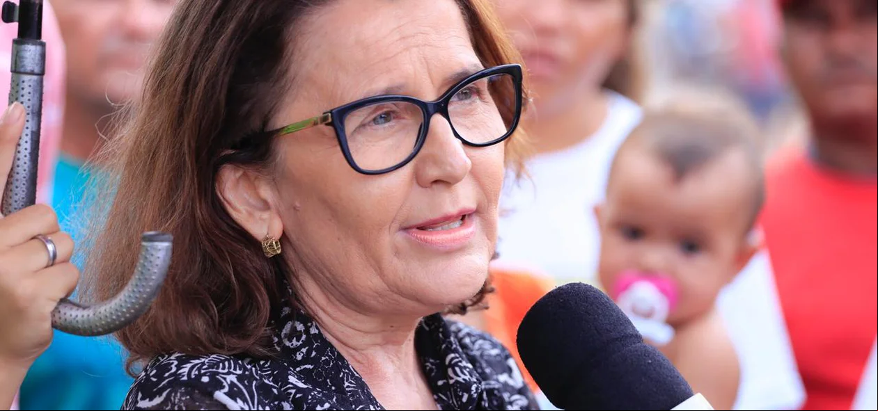 Promotora aposentada, Leida Diniz