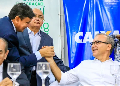 Wellington Dias e Firmino Filho