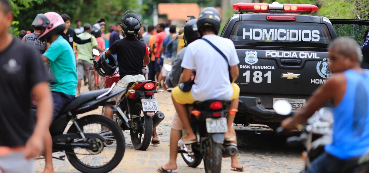 Local onde aconteceu o crime na zona sul de Teresina 