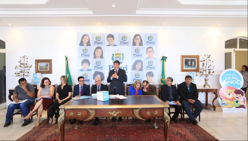 Lançamento do Programa Leão Amigo no Palácio de Karnak