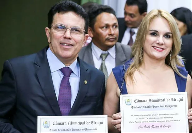 Zé Santana e Ana Paula