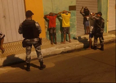 Policiais em operação Jaicós Seguro 