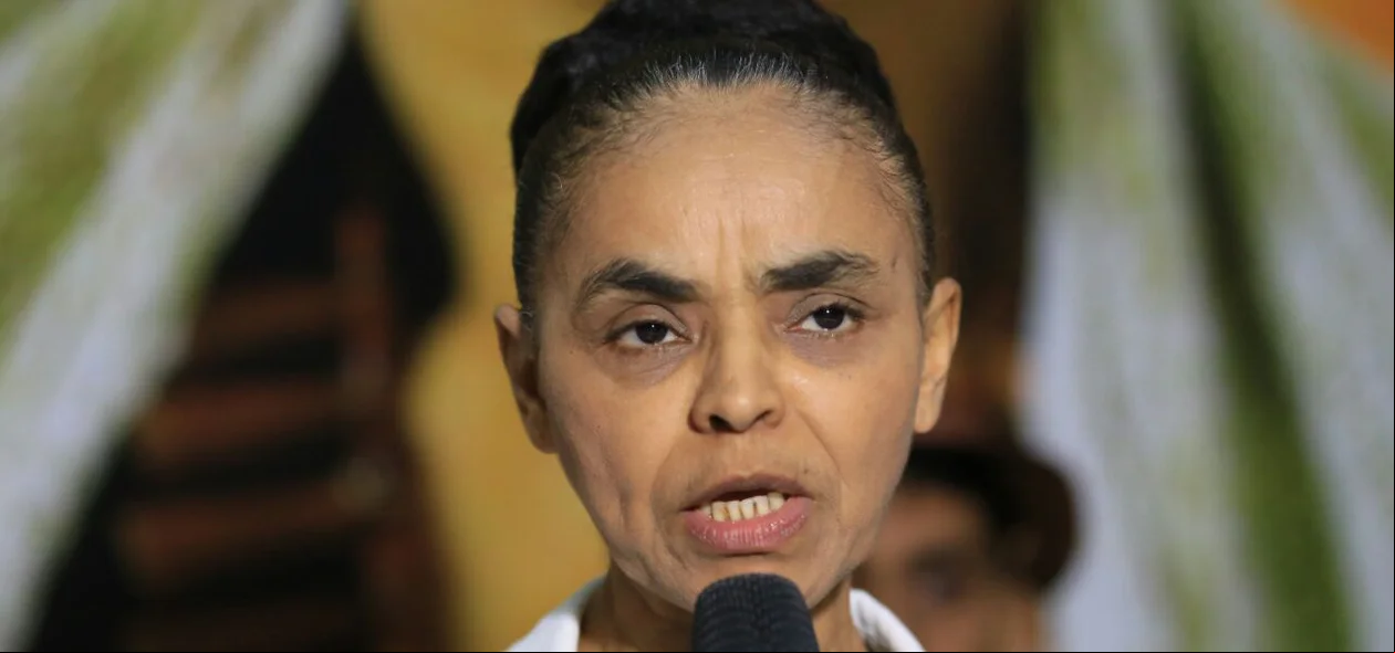 Presidenciável Marina Silva durante visita a Teresina
