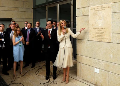 Ivanka Trump inaugura embaixada dos EUA em Jerusalém nesta segunda-feira (14)