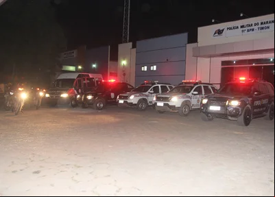 Sede do 11º batalhão da PM em Timon