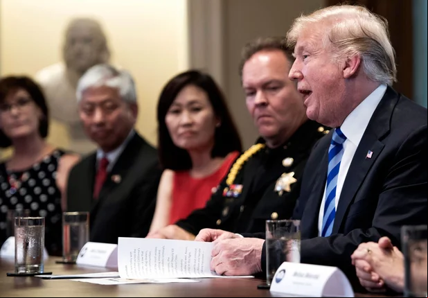 Donald Trump, presidente dos Estados Unidos