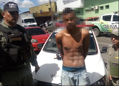 Adolescente é preso após tentar assaltar PM na zona norte de Teresina