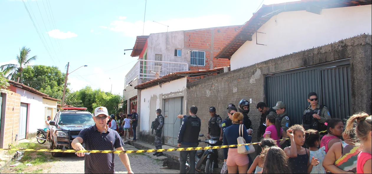 Casa onde os irmãos foram mortos na Vila Mocambinho 3 