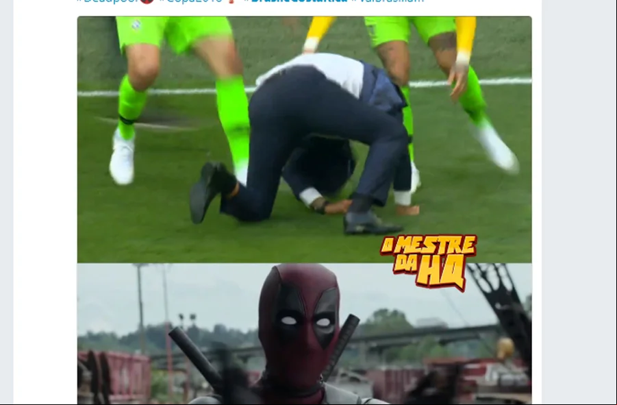Queda de Tite é alvo dos internautas