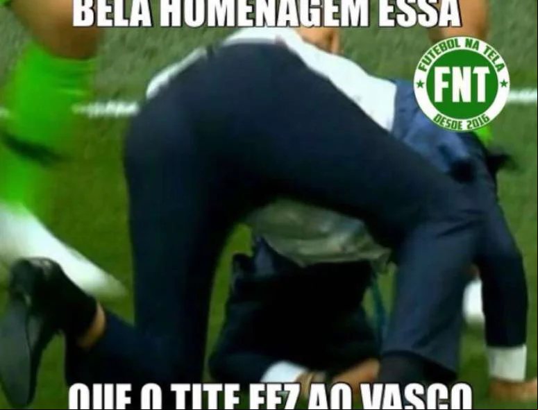 Queda de Tite gerou vários memes