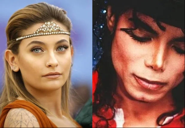 Filha publica foto em homenagem a Michael Jackson