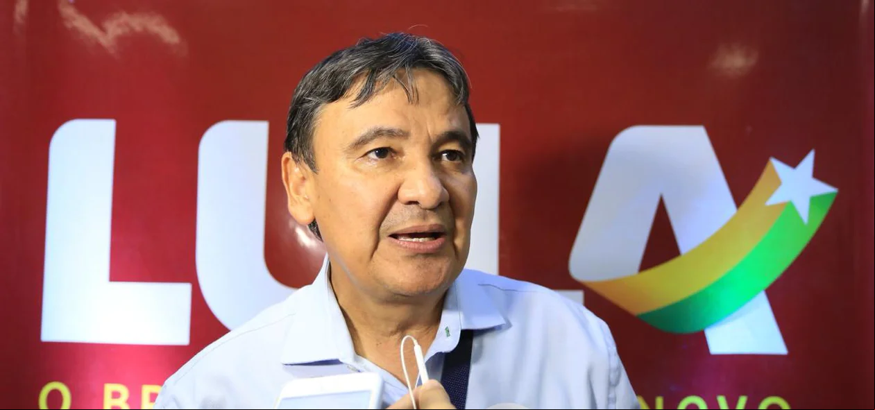 Wellington conversa com jornalistas