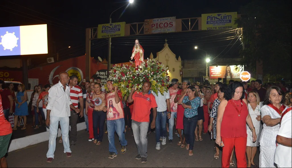 Saída da procissão