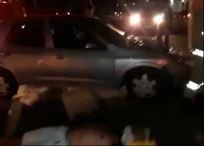 Veículo colide em poste na BR 316 em Teresina